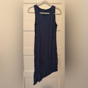 Express Woman’s Navy Striped Dress